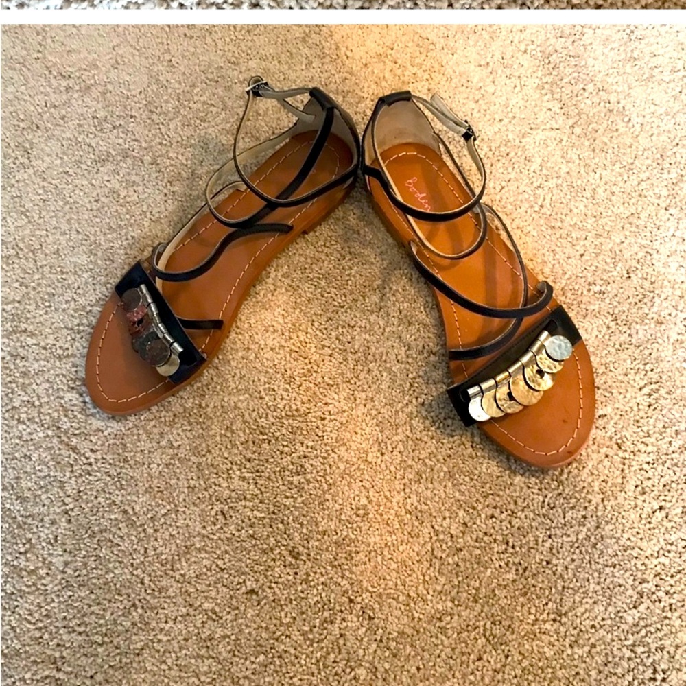 Boden strappy embellished sandals